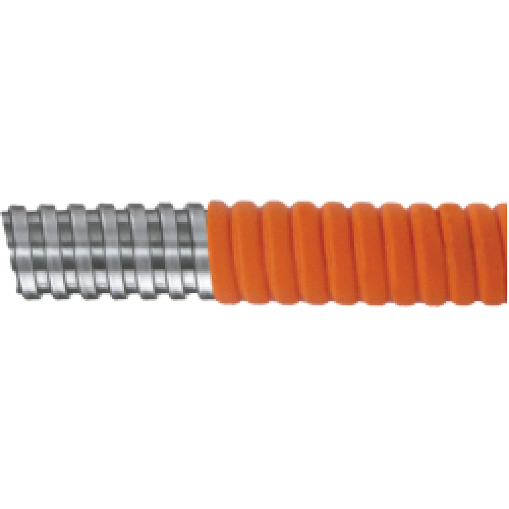OPCHF35 35X40 Termoplastik TPV Kaplı Galvaniz Spiral Borular 